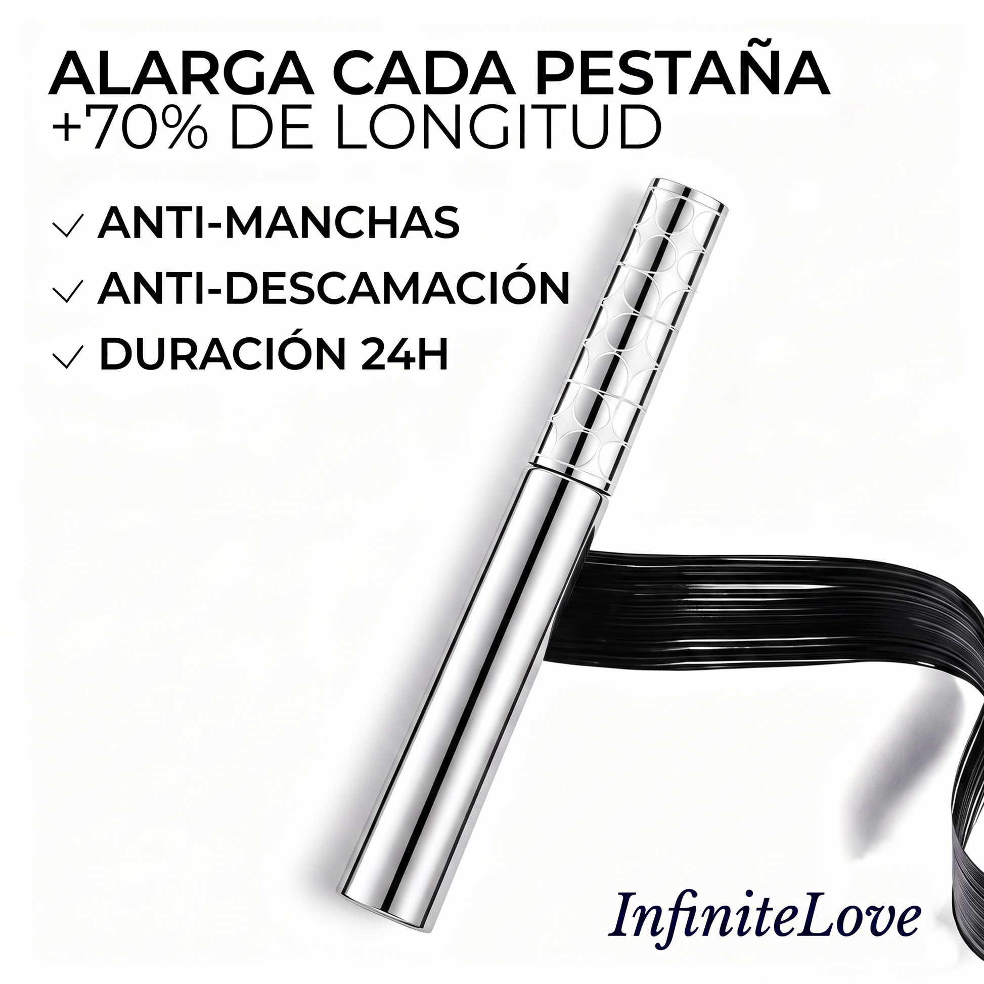 Alarga Cada Pestaña +70% de Longitud