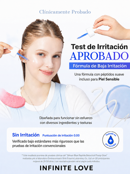 Sérum Blue Peptide Bakuchiol Plump Glow | Firmeza y Luminosidad