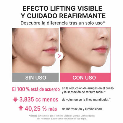 Crema Antiarrugas de Cuello PDRN Colágeno con Gua Sha — Reafirma Cuello y Escote 90 g