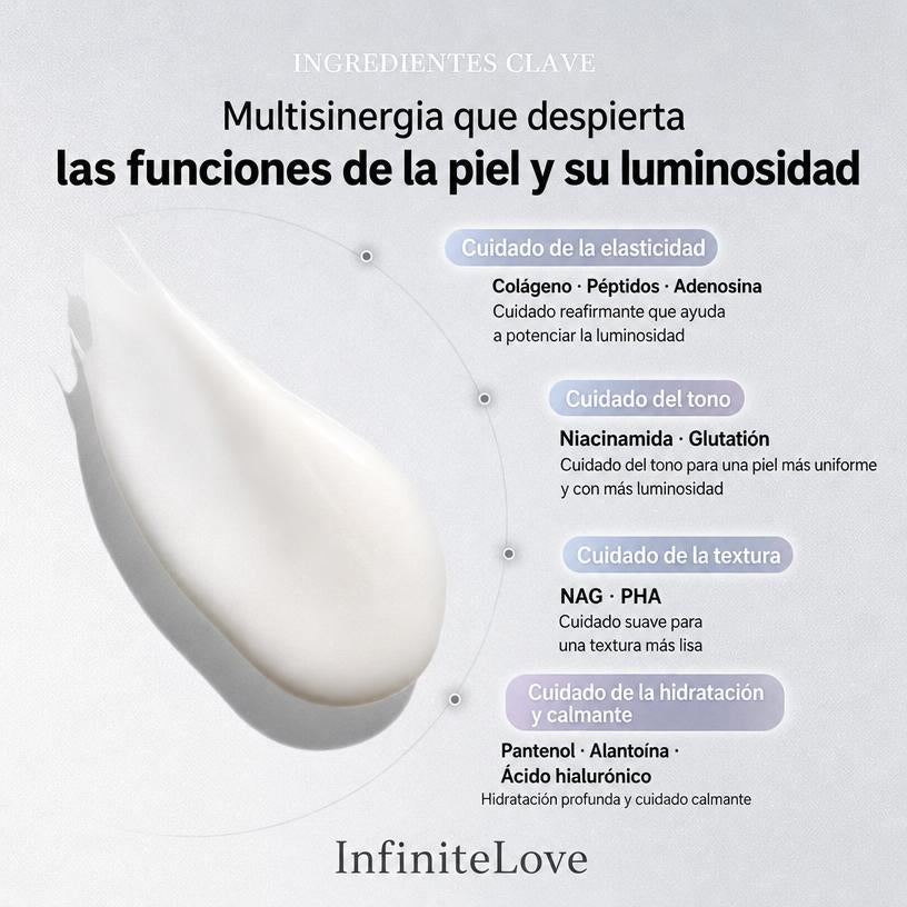 Mascarilla PDRN Exosome Glaze Peel-Off Colágeno Péptidos Efecto Glass Skin K-Beauty 50ml