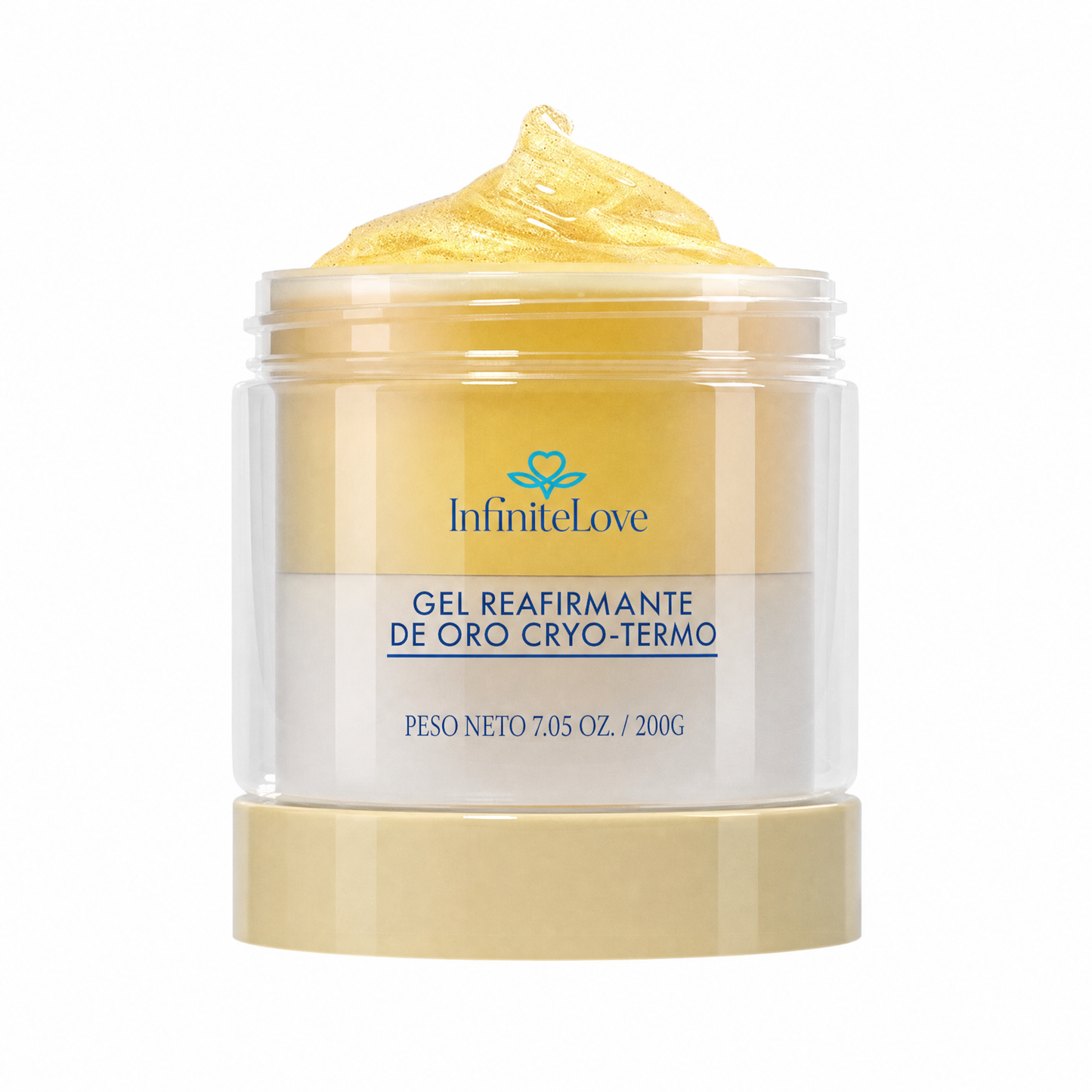 Gel Reafirmante de Oro Cryo-Termo — Reafirma y Reduce la Celulitis 200 g