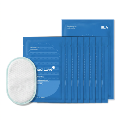 Discos Peeling Exfoliantes Doble Cara mediLove Zero Pore 8EA