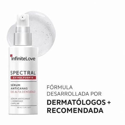 Spectral Fuerza Extra Serum Anti-Canas Densidad Capilar Nanoxidil 7% Melanex Nanosoma 60ml