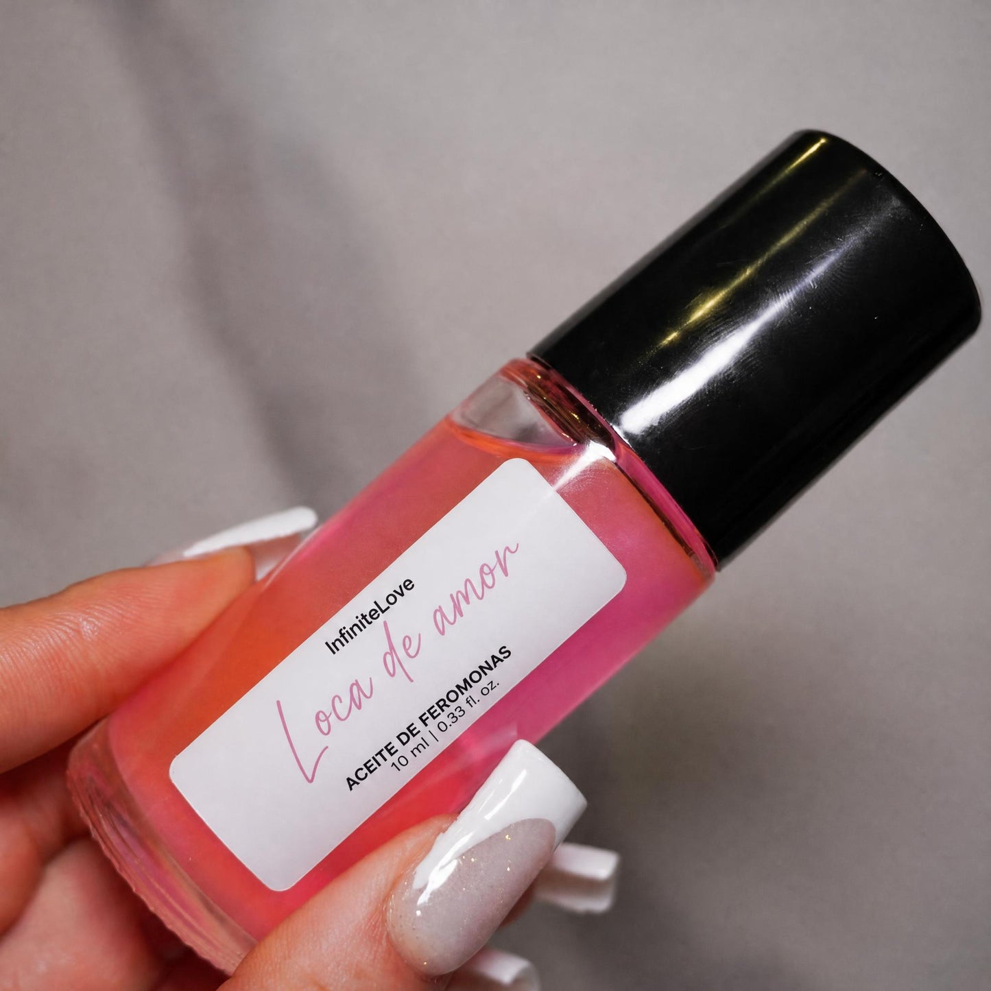 InfiniteLove Loca de Amor — Aceite Perfumado Roll-On Floral y Afrutado 30 ml