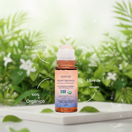 Aceite de Ricino Orgánico – Nutre, Repara y Equilibra tu Energía