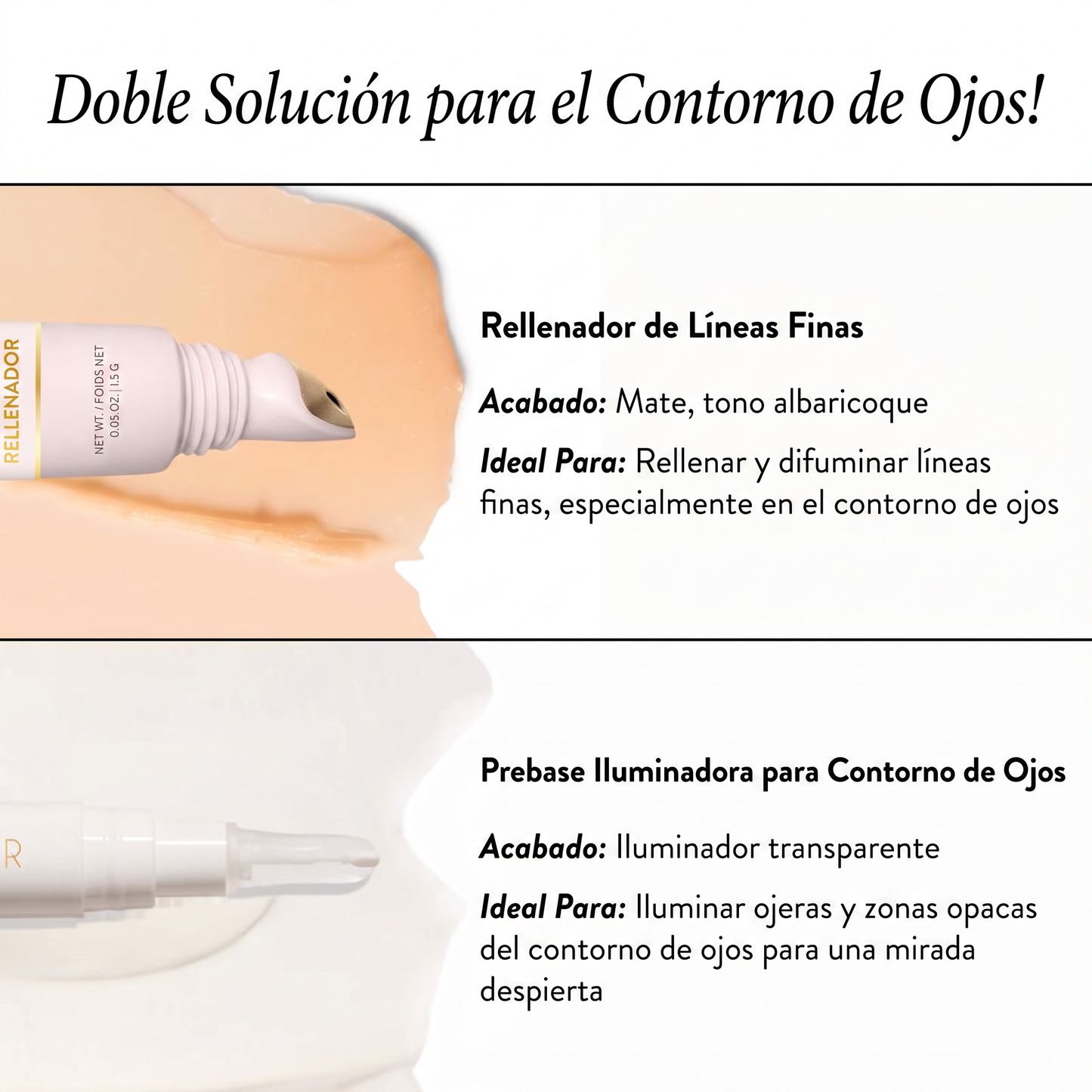 Rellenador de Líneas Finas - Primer Difuminador con Aplicador Metálico 15g