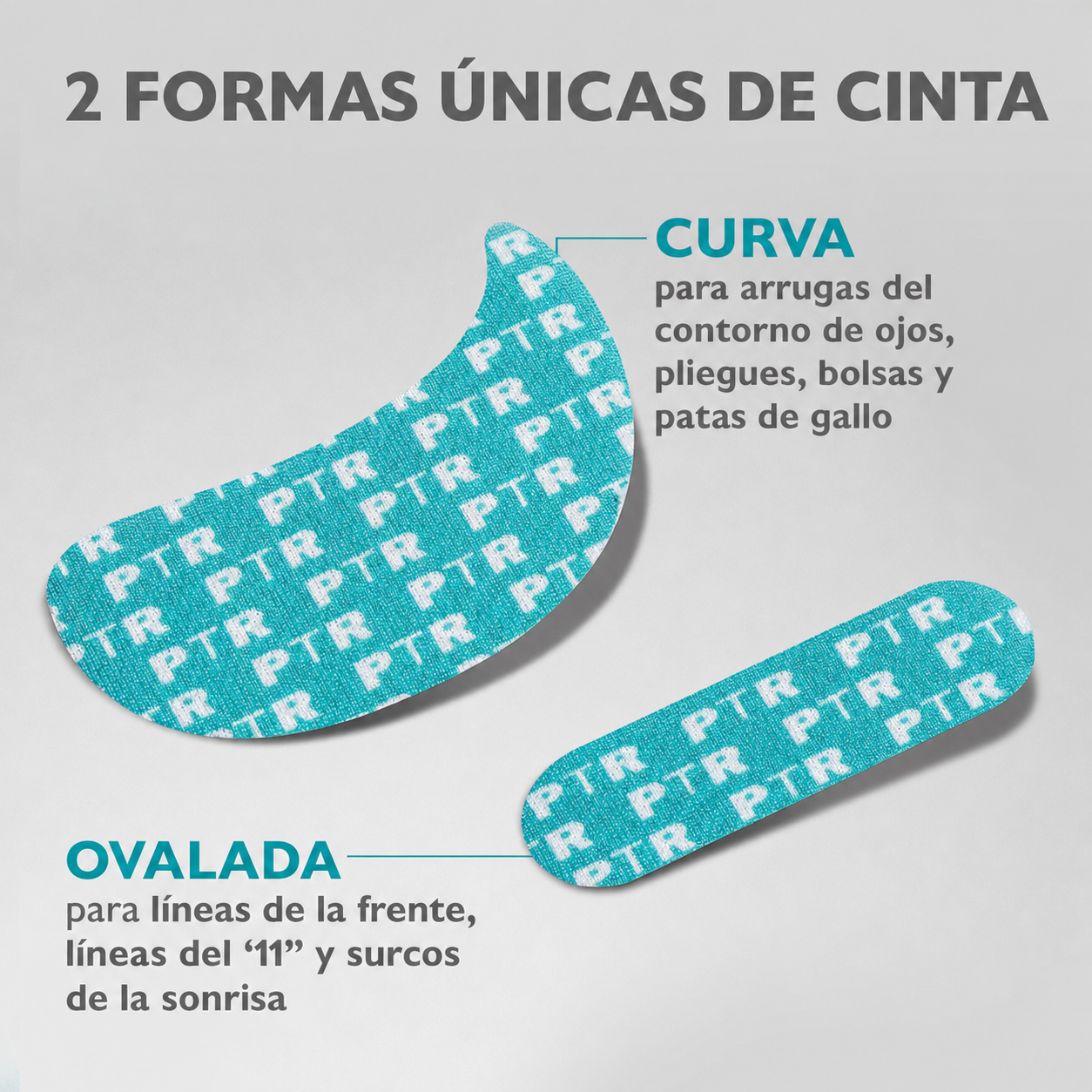 2 formas únicas de cinta