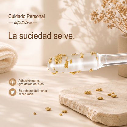 Limpiador de Oidos Adhesivo Reutilizable - 24 Unidades