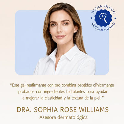 Gel Reafirmante de Oro Cryo-Termo — Reafirma y Reduce la Celulitis 200 g