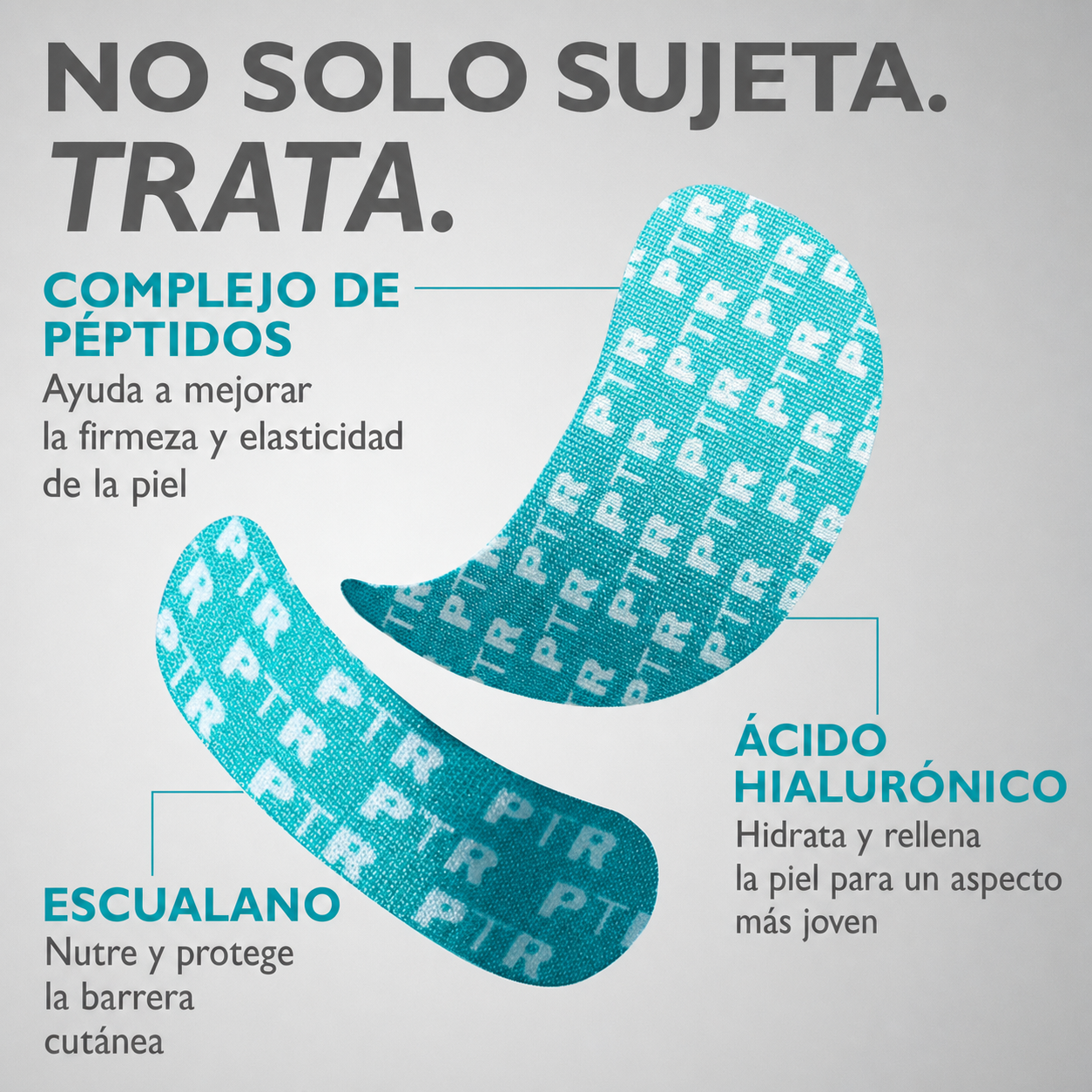 No solo sujeta. Trata. - Ingredientes