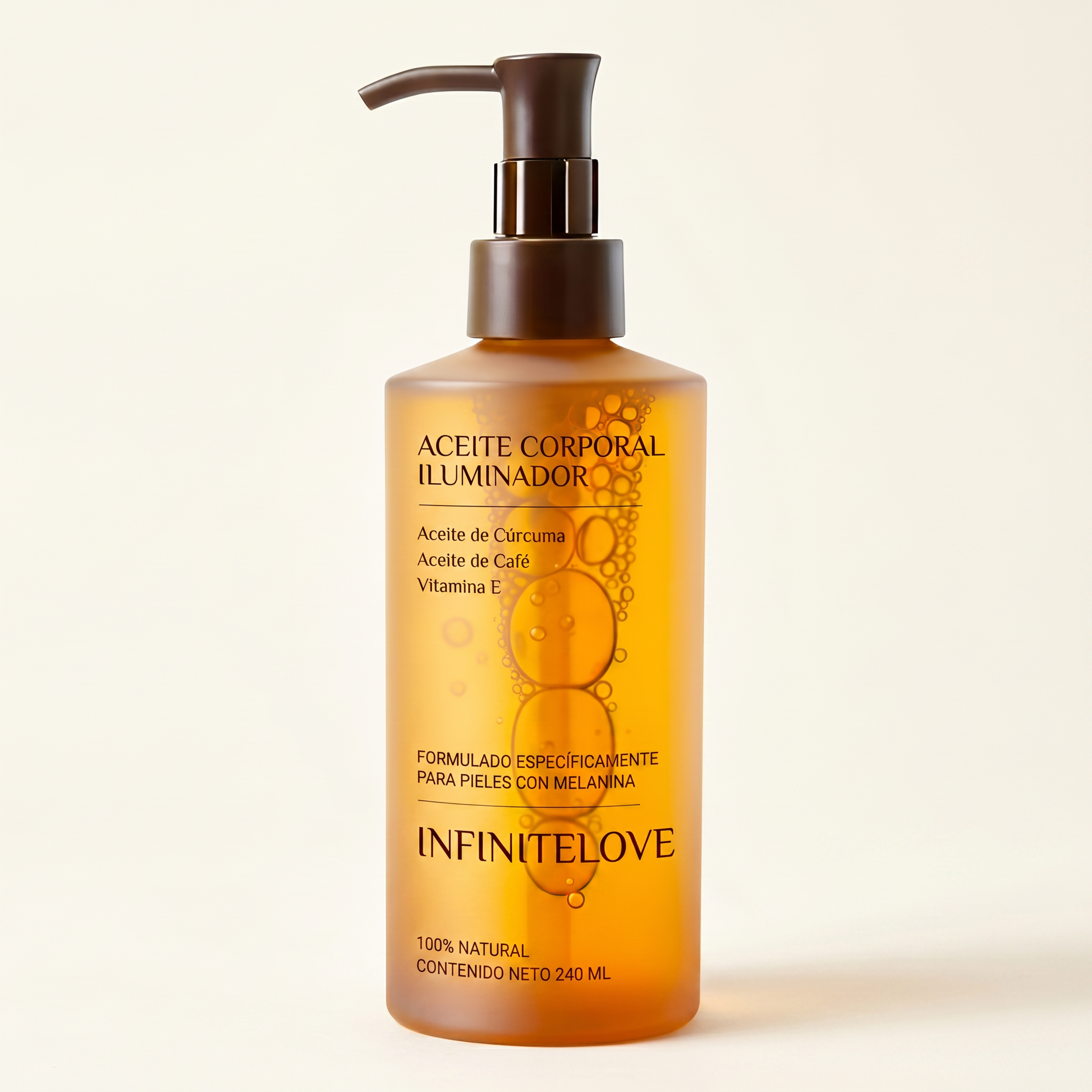 Aceite Corporal Iluminador Antimanchas InfiniteLove 240ml