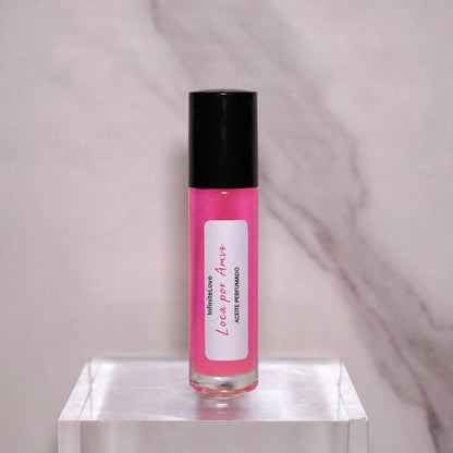 InfiniteLove Loca de Amor — Aceite Perfumado Roll-On Floral y Afrutado 30 ml