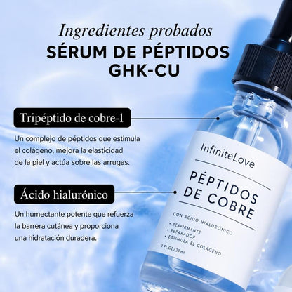 Sérum Péptidos de Cobre GHK-Cu Reafirmante con Ácido Hialurónico 29ml