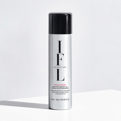 Spray Texturizador Estilo al Máximo — Volumen y Textura con Protección Térmica 262 ml