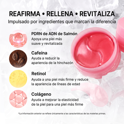 Ingredientes PDRN Cafeina Retinol Colageno