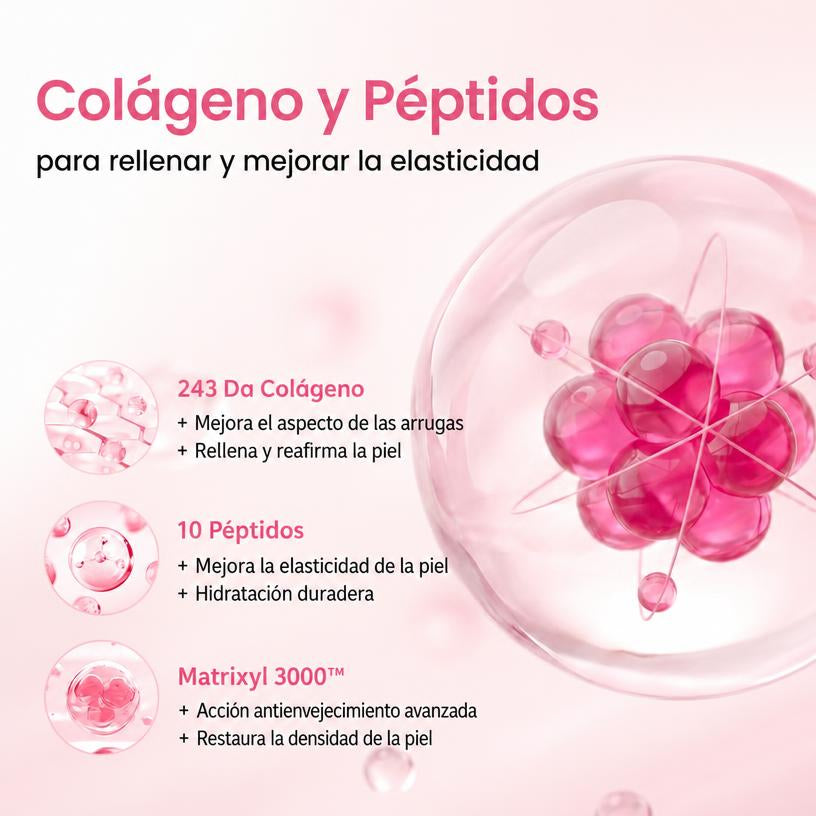 Kit Trio Crema Contorno de Ojos Multiusos Niacinamida Caviar PDRN Colageno Peptidos K-Beauty 3x30ml