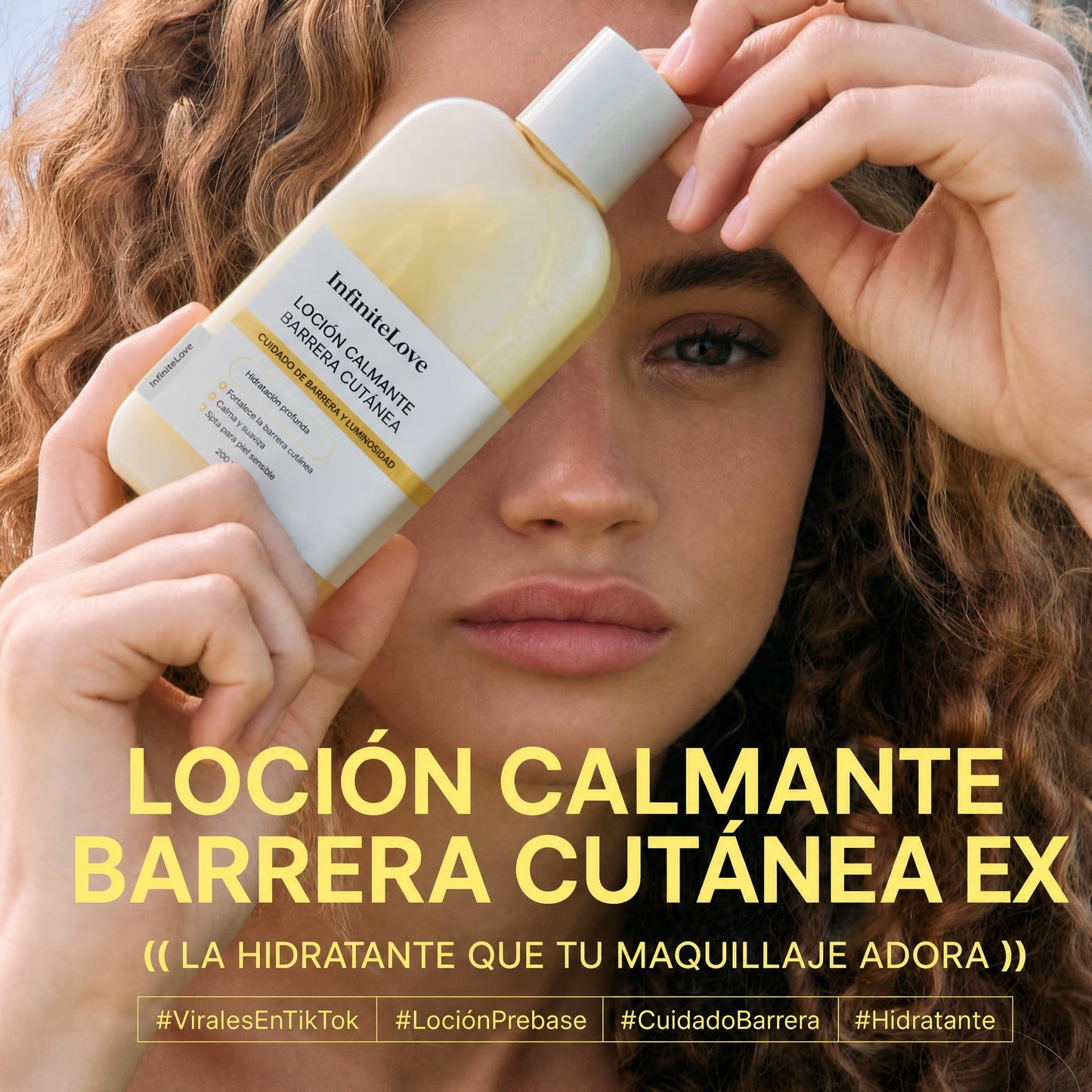 Locion Calmante Barrera Cutanea Centella Asiatica 9 Peptidos Glucosa Pantenol Piel Cristal K-Beauty 220ml