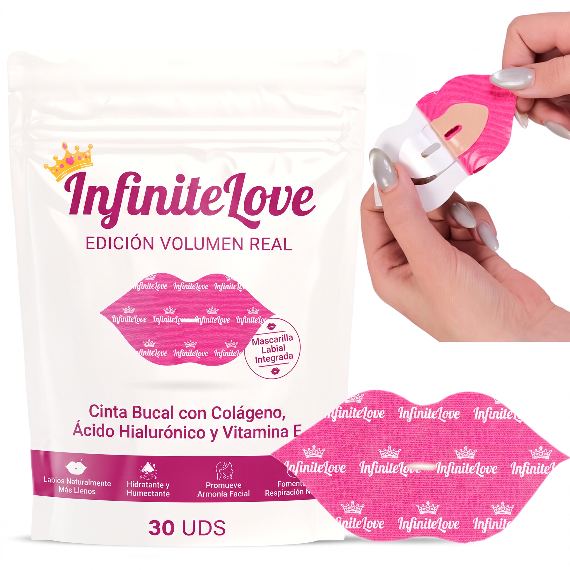 InfiniteLove Cinta Bucal - Producto Hero