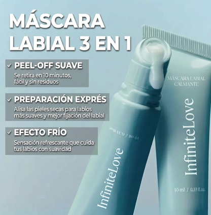 Máscara Labial Peel-Off 3 en 1 – Soothing Prep Lip Mask