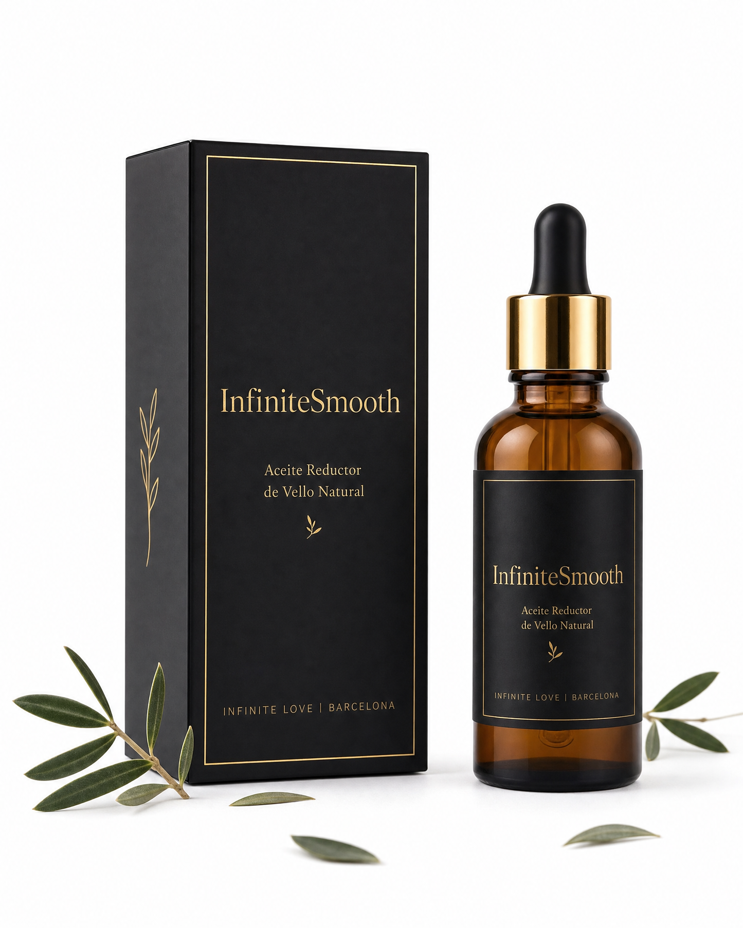 InfiniteSmooth — Aceite Reductor de Vello