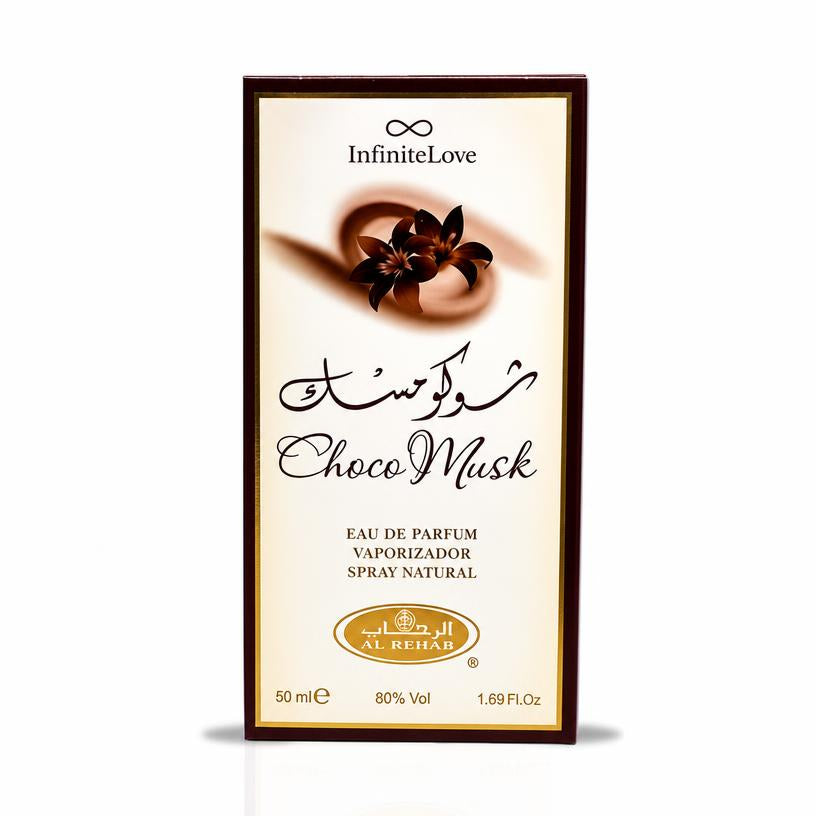 Choco Musk Eau de Parfum Fragancia Gourmet Chocolate Vainilla Almizcle Unisex 50ml