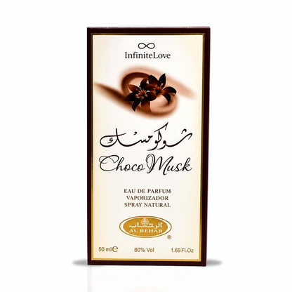 Choco Musk Eau de Parfum Fragancia Gourmet Chocolate Vainilla Almizcle Unisex 50ml