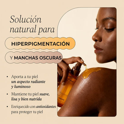 Aceite Corporal Iluminador Antimanchas Cúrcuma Vitamina C Ácido Kójico 240ml