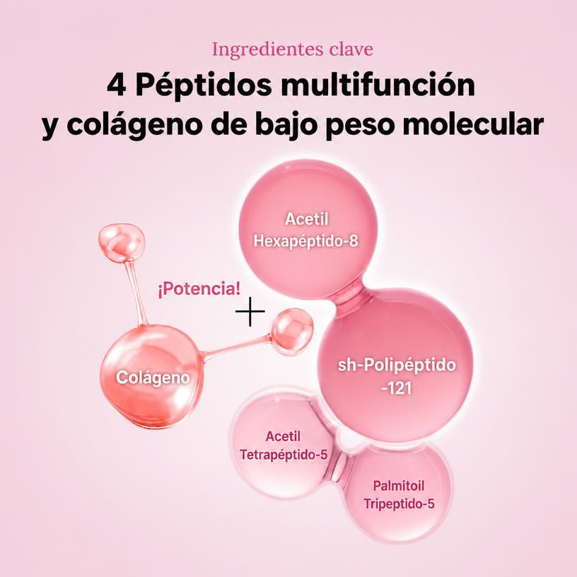 Parches de Hidrogel de Colágeno con Péptidos para Ojos — 60 uds