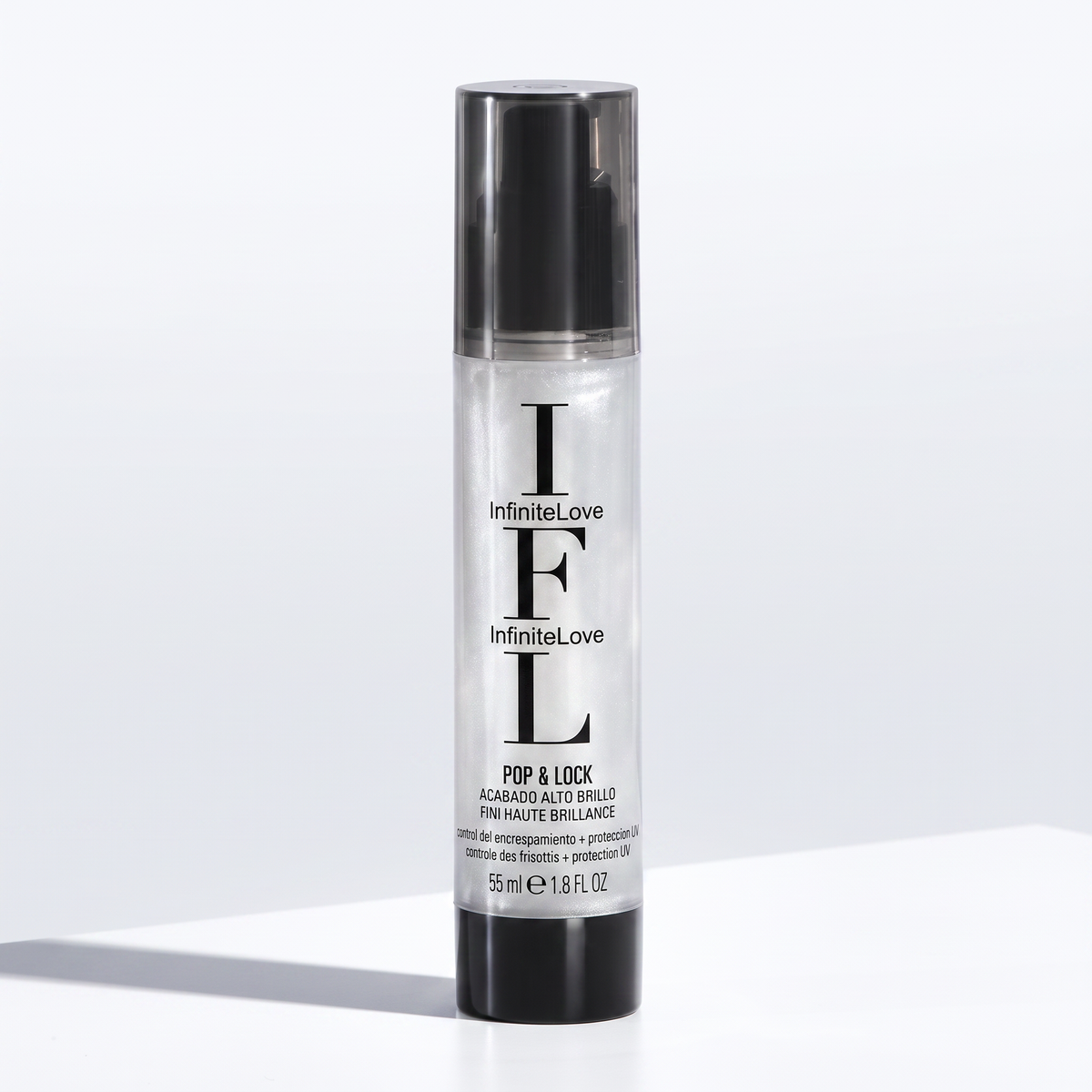 Pop & Lock Serum Acabado Alto Brillo Anti-Encrespamiento Proteccion UV Protector Termico 55ml