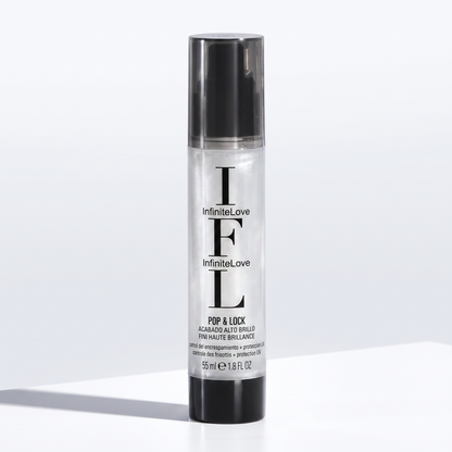 Pop & Lock Serum Acabado Alto Brillo Anti-Encrespamiento Proteccion UV Protector Termico 55ml
