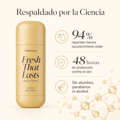 InfiniteFresh — Desodorante Aclarante con Ácido Kójico