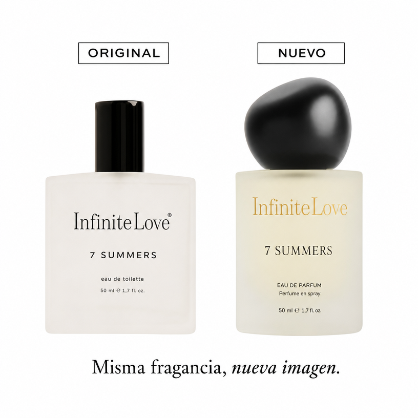 InfiniteLove Siete Veranos — Eau de Parfum Gourmand Amaderado 50 ml