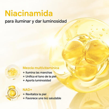 Kit Trio Crema Contorno de Ojos Multiusos Niacinamida Caviar PDRN Colageno Peptidos K-Beauty 3x30ml