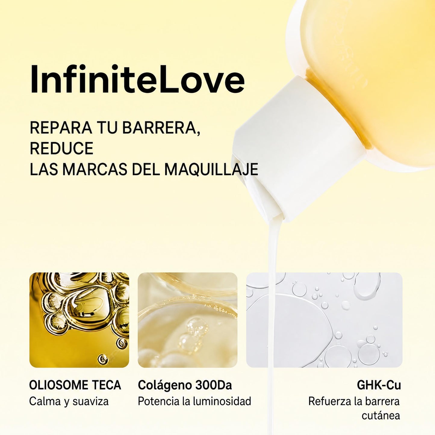 Locion Calmante Barrera Cutanea Centella Asiatica 9 Peptidos Glucosa Pantenol Piel Cristal K-Beauty 220ml