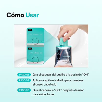 Cómo Usar - 3 Pasos Serum Capilar de Microagujas InfiniteLove