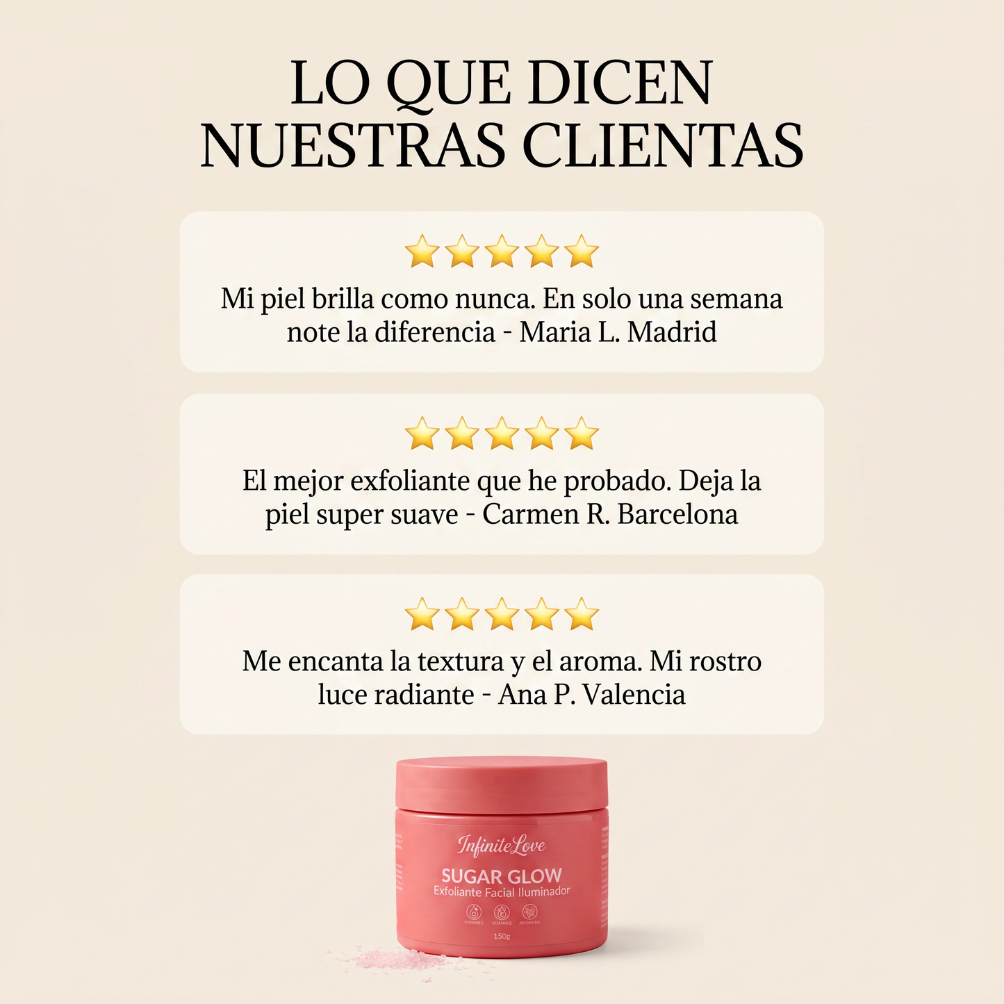 Testimonios Clientas