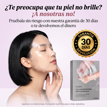 Presentación de una mascarilla facial InfiniteGlow