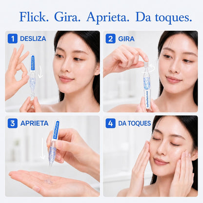 Hydra8D — Ampollas Coreanas de PDRN y Ácido Hialurónico 8D · Efecto Relleno Sin Agujas · 30 días