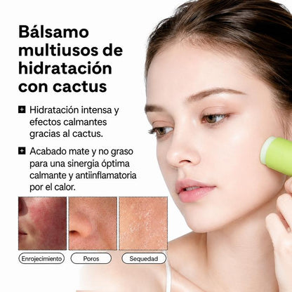 Multi Bálsamo para Poros Cactox — Stick Facial Efecto Frío 25 g