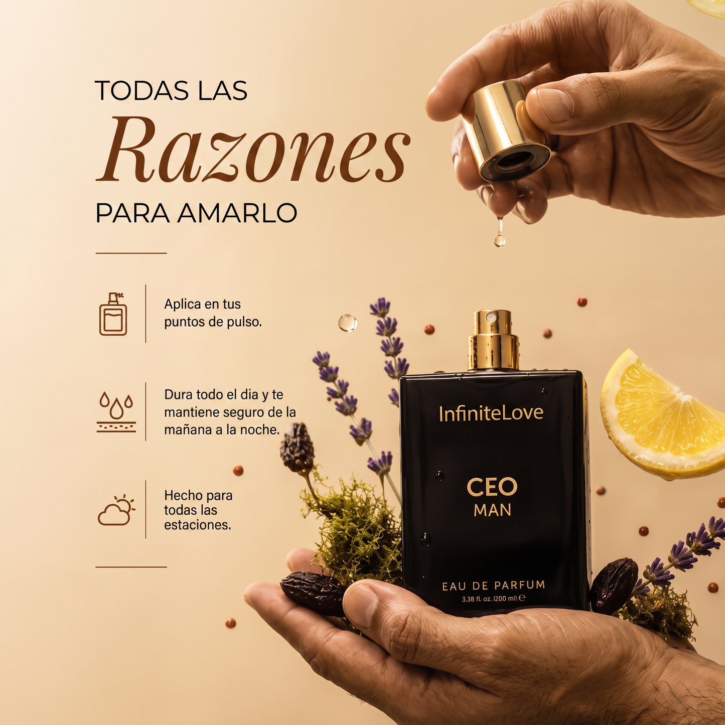 CEO MAN Eau de Parfum - Perfume de Lujo Masculino 100ml