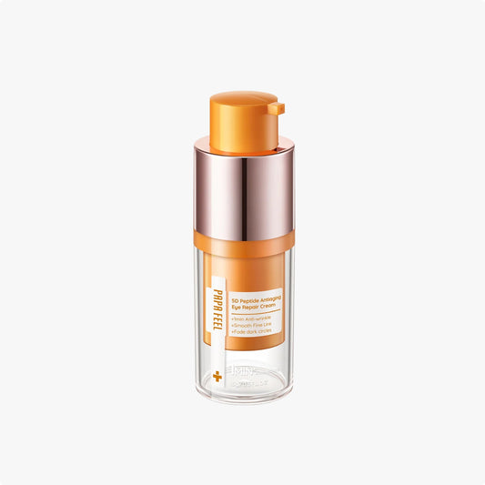 Crema reparadora antienvejecimiento para el contorno de ojos con péptidos – Elimina Bolsas y Ojeras