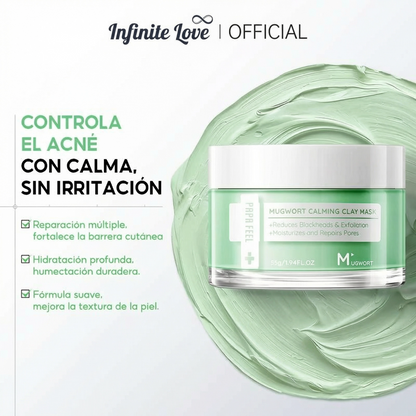 Mascarilla Calmante de Arcilla con Artemisa – Purifica y Equilibra la Piel