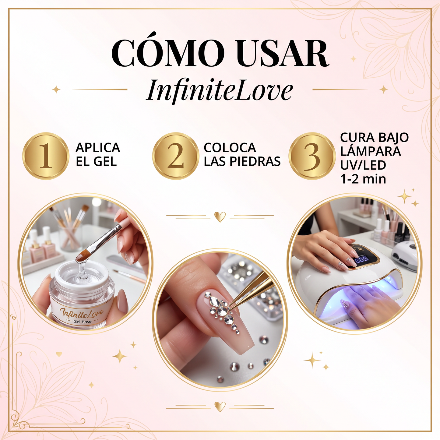 Cómo Usar Gel Adhesivo InfiniteLove