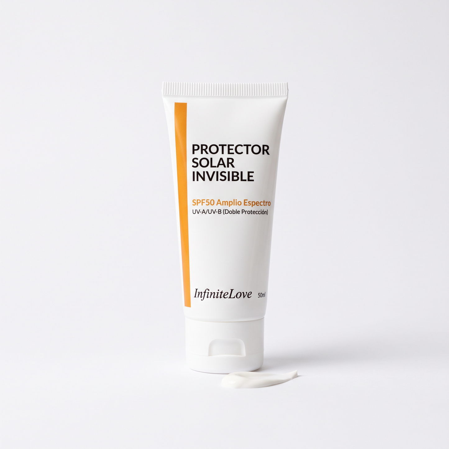 Protector Solar Invisible SPF50 Amplio Espectro para Rostro y Cuerpo 50ml