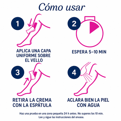 Piel Serena — Crema Depilatoria Corporal para Piel Sensible · 400 ml