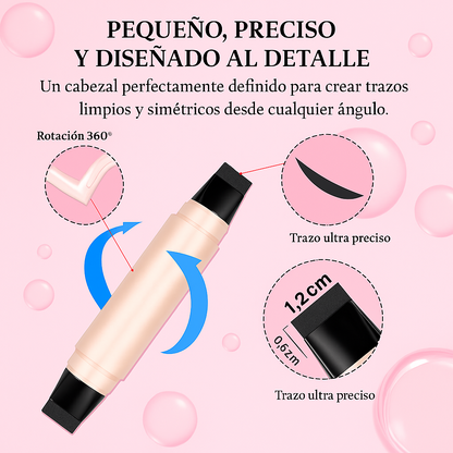 InfiniteEyeliner - Delineador 2 en 1 con sello alado