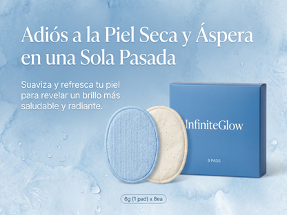 InfiniteGlow - Pads Exfoliantes Corporales (8 Unidades)