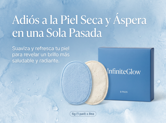 InfiniteGlow - Pads Exfoliantes Corporales (8 Unidades)