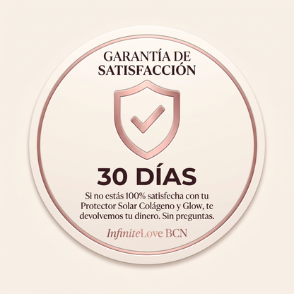 InfiniteSun - Protector Solar Facial Colágeno y Glow SPF 50