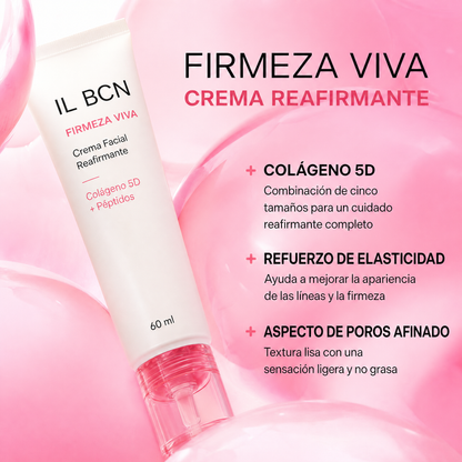 Firmeza Viva — Dúo Facial Reafirmante con Colágeno 5D · 60 ml + 30 ml